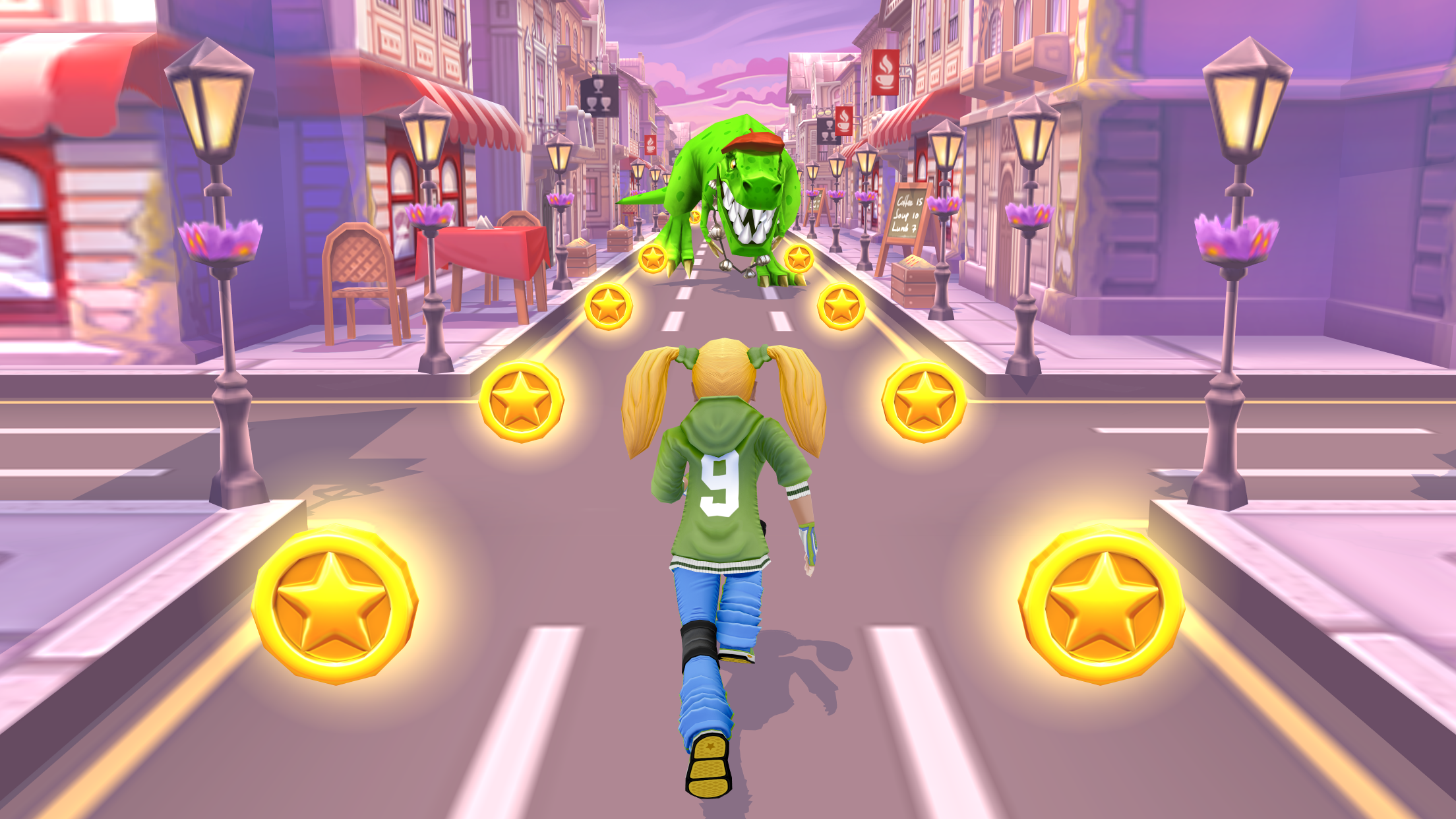Angry Gran Run gameplay