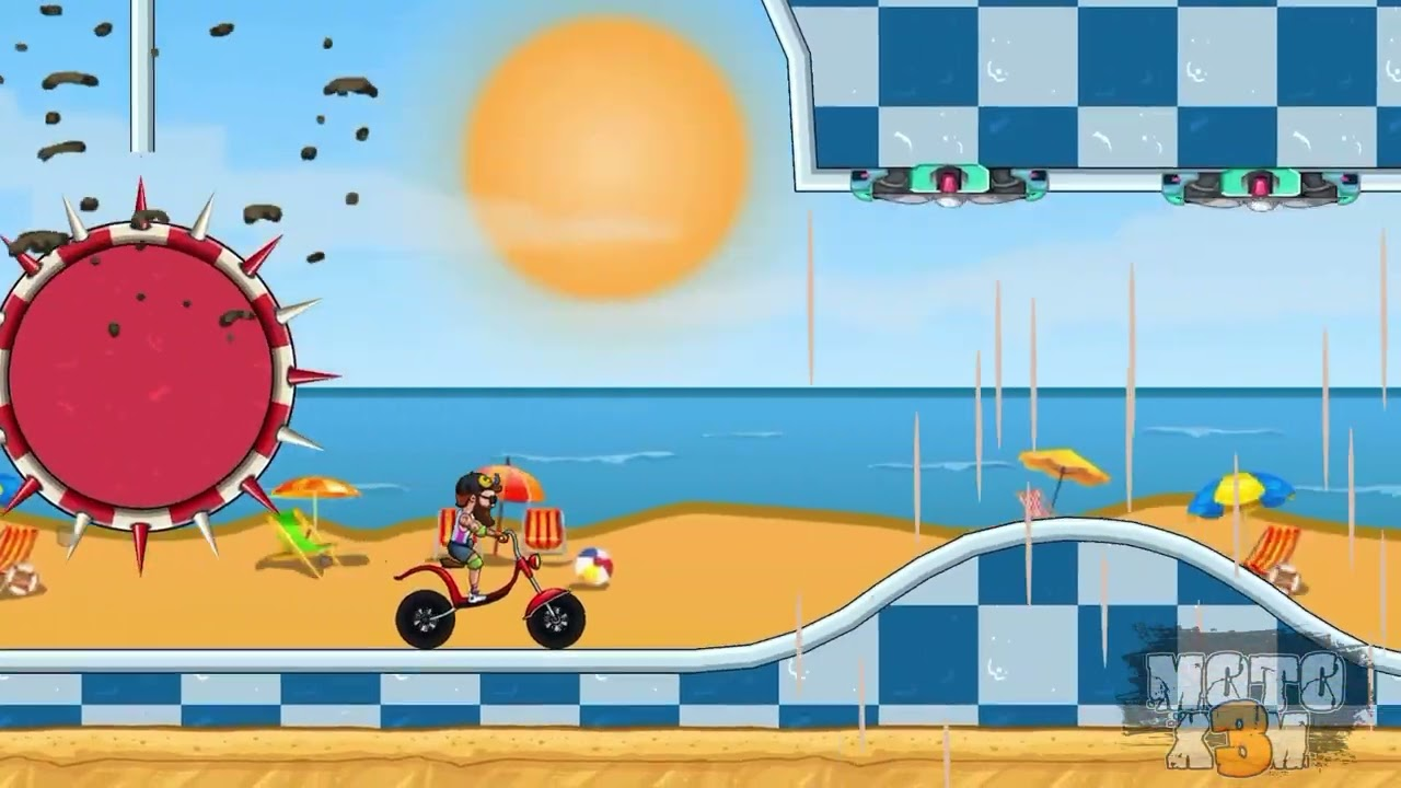 Moto X3M gameplay